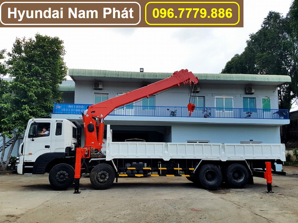 xe tai hyundai hd320 gan cau unic 5 tan